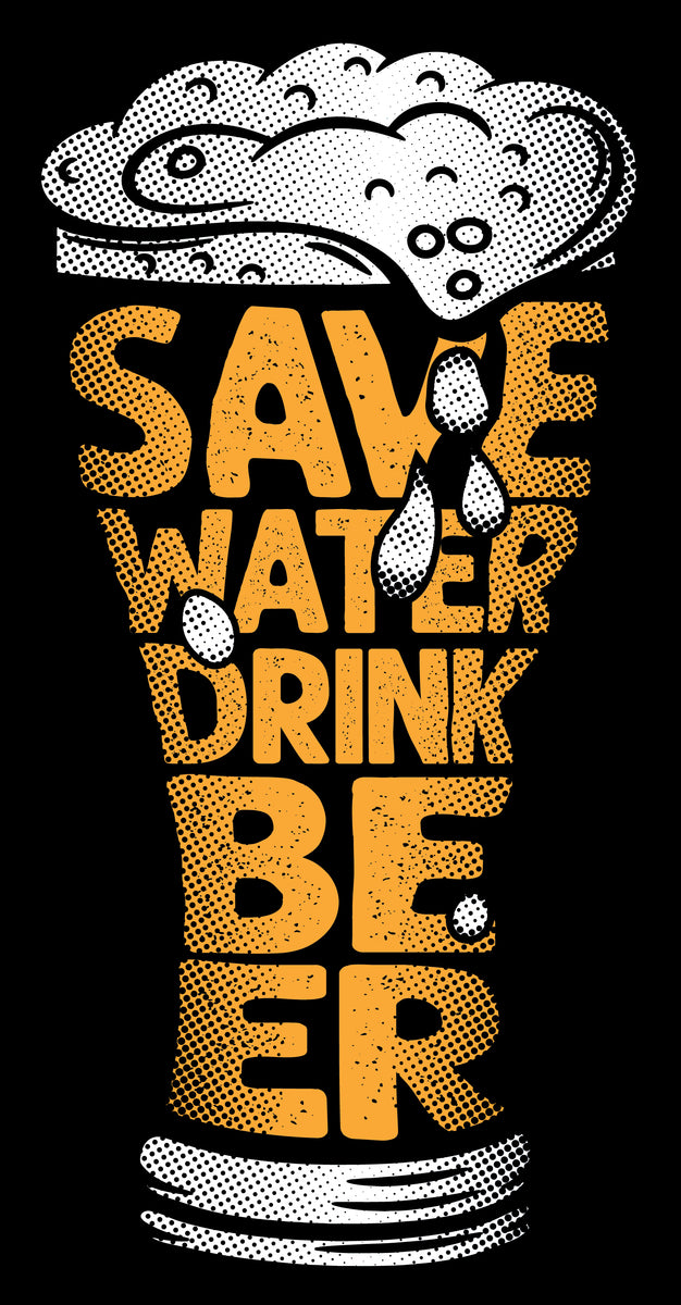 Save water outlet drink beer