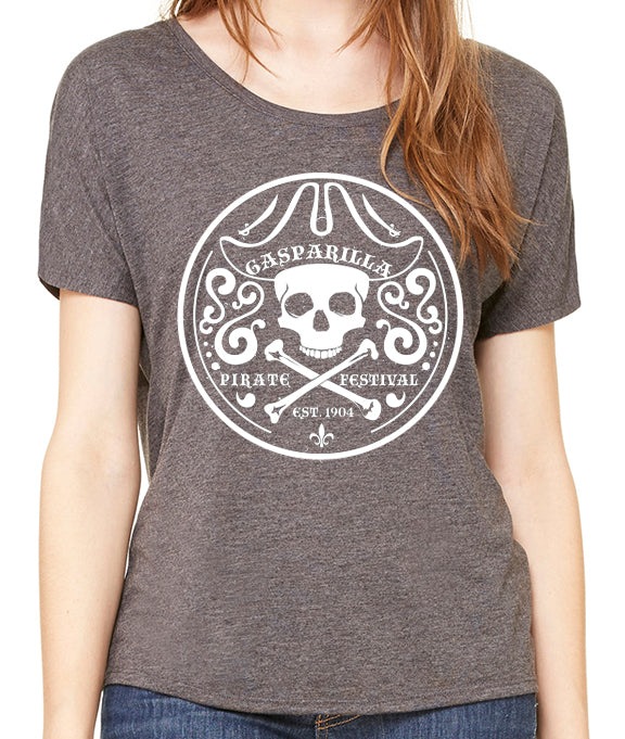 Tampa Florida Pirate Skull Gasparilla Men/Unisex T-Shirt