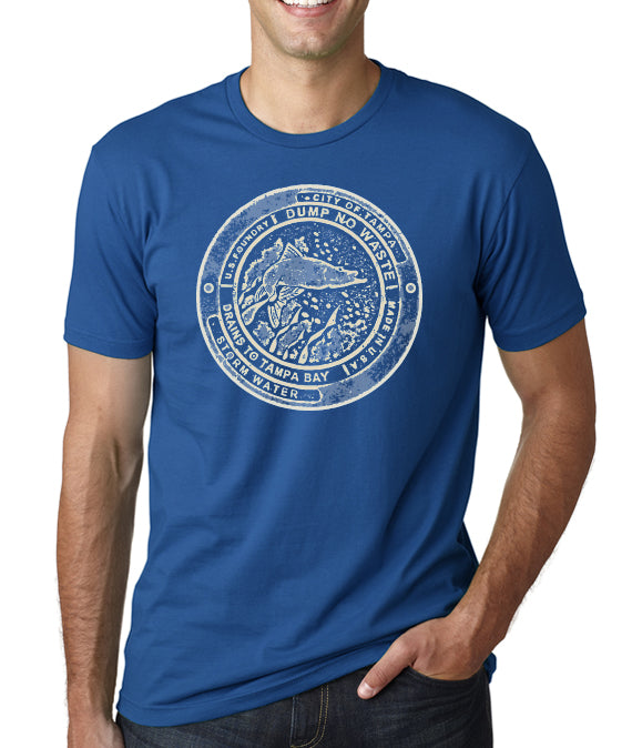 Minneapolis Manhole Cover - Unisex T-Shirt - White - lagom mpls