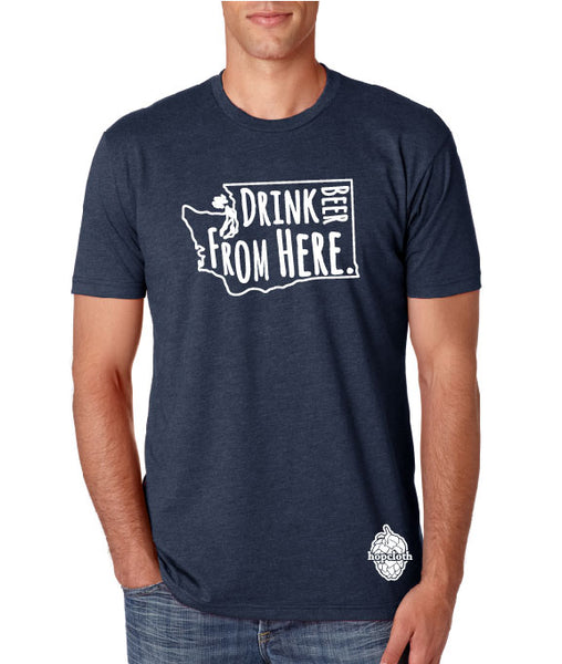 Washington - Drink Beer From Here® - Craft Beer Shirt