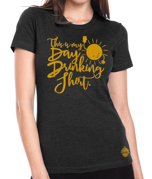 Day Drinking craft beer women's t-shirt