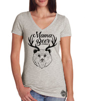 Craft Beer shirt- Mama Beer- V-Neck t-shirt