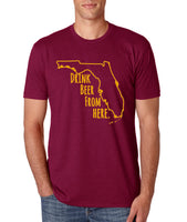 Seminoles & Craft Beer- Florida FSU Drink Beer From Here shirt