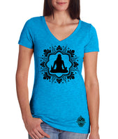 Craft Beer and Yoga Women's V-Neck t-shirt