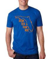 Gators & Craft Beer- Florida- FL- Drink Beer From Here shirt