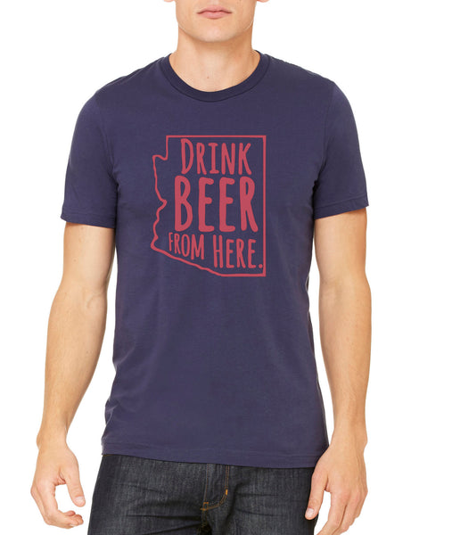 Wildcats- Drink Beer From Here- Arizona- UA Craft Beer Shirt