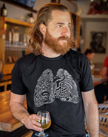 Craft Beer t-shirt- Heart and Lungs