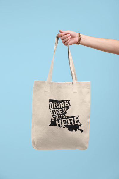 Louisiana Drink Beer From Here® Tote