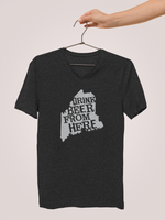 Maine Drink Beer From Here® - V-Neck Craft Beer shirt