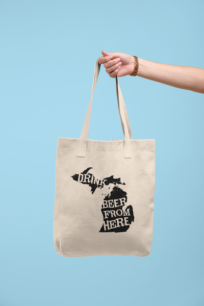 Michigan Drink Beer From Here® Tote
