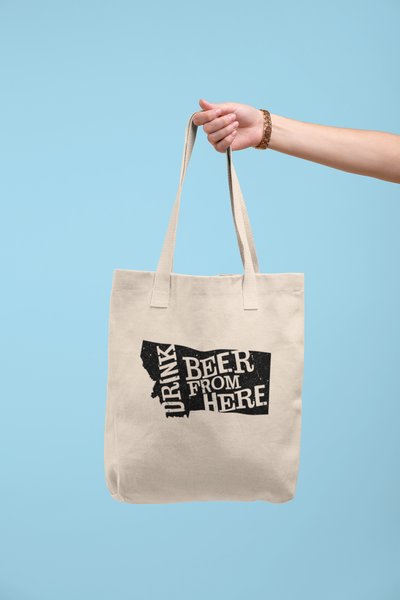 Montana Drink Beer From Here® Tote