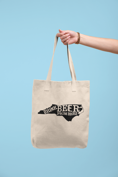 North Carolina Drink Beer From Here® Tote