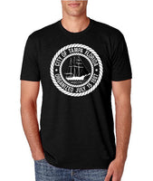 City of Tampa Seal- Men's Crew Neck T-shirt- Tampa, FL