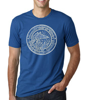 Tampa Snook Manhole cover- Men's Crew Neck t-shirt- Tampa, FL