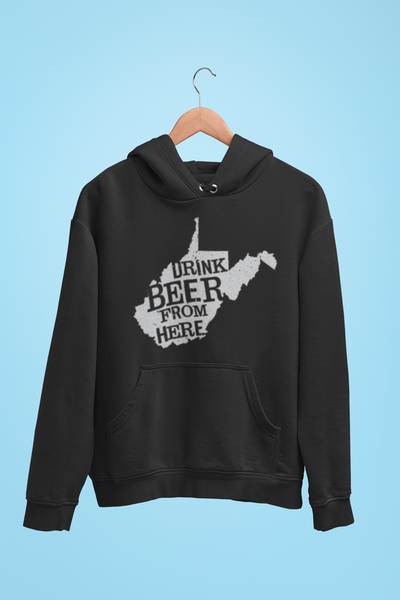West Virginia Drink Beer From Here® - Craft Beer Hoodie